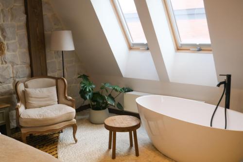 Koupelna v ubytování Dwór Bogucin Hotel&Restauracja