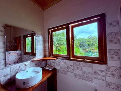 Koupelna v ubytování Baantientong