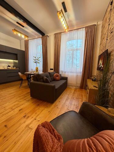 Χώρος καθιστικού στο Urban Loft Studio 33