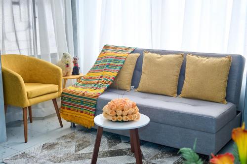 Khu vực ghế ngồi tại Alpaca House