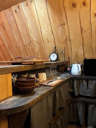 Η κουζίνα ή μικρή κουζίνα στο Forest House