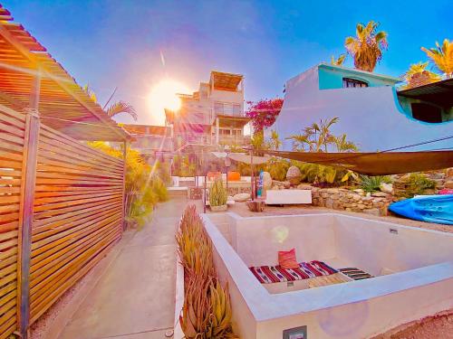 Πισίνα στο ή κοντά στο Perro Surfero Hotel Boutique - Todos Santos, BCS