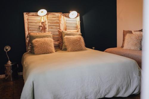 Chez Guilem chambre jaune