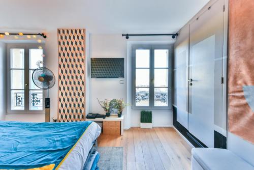 L'ILLUSIONISTE studio vue mer dans le Suquet