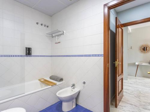 Phòng tắm tại Lux Bormujos - Vacacional Sevilla