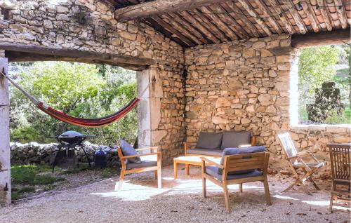 Χώρος καθιστικού στο Mas Du Ruisseau