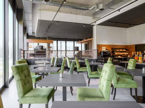 Χώρος καθιστικού στο B&B HOTEL Liechtenstein-Eschen