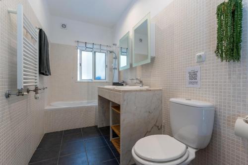 Et badeværelse på Duas Palmeiras