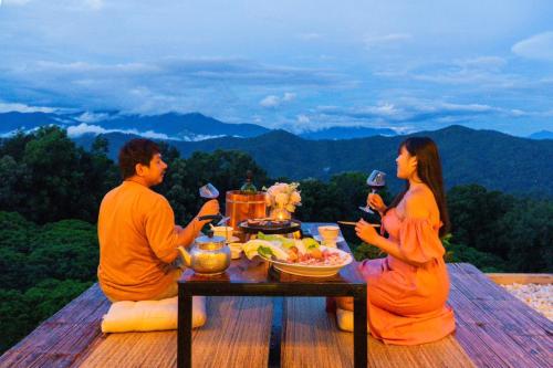 Nápoje v ubytování Dandelion Cabin