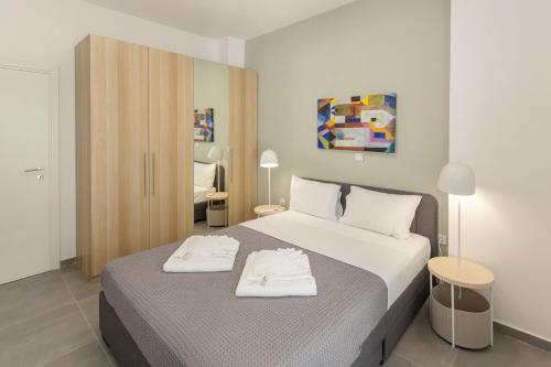 Neos Kosmos Apartment with Access to Acropolis View Rooftop