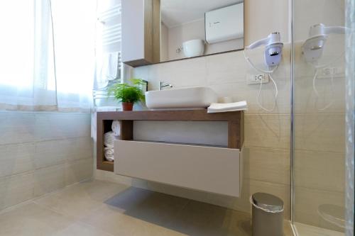 Phòng tắm tại Domus Fabia - Rooms & Apartments