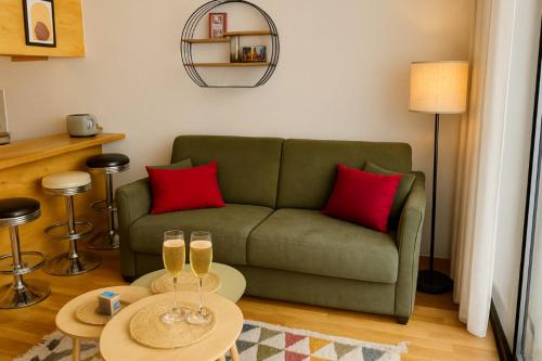Bright studio in the heart of Chamonix