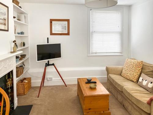 Μια τηλεόραση ή/και κέντρο ψυχαγωγίας στο Flock Cottage