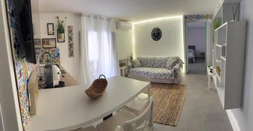 Χώρος καθιστικού στο Maison Salita Chiesa 18