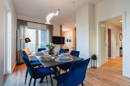 Prázdninová rezidence - 2 ložnice, 2 terasy, 90m2