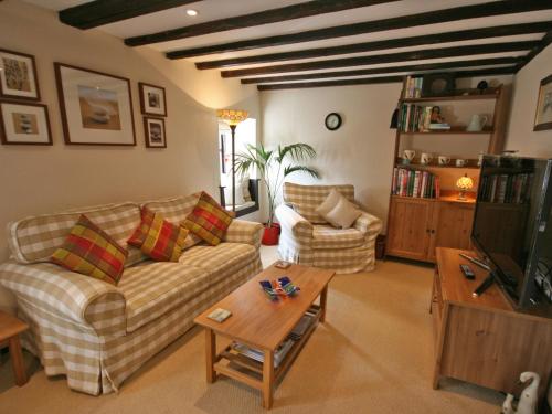 Et opholdsområde på Miller's Cottage