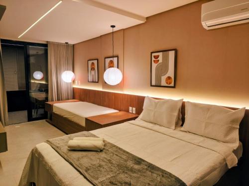 Ένα ή περισσότερα κρεβάτια σε δωμάτιο στο Sun Smart FASCINANTE