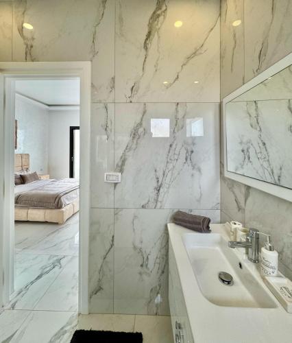 Koupelna v ubytování Villa BALI - Djerba