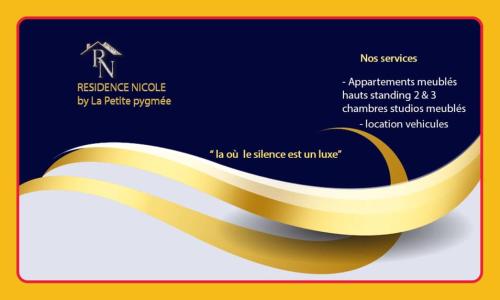 Πιστοποιητικό, βραβείο, πινακίδα ή έγγραφο που προβάλλεται στο Residence Nicole
