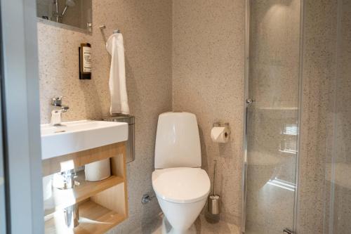 Phòng tắm tại MyHotel Taastrup