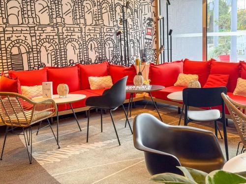 Χώρος καθιστικού στο ibis Nîmes Ouest - A9
