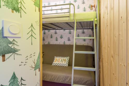 En eller flere senge i et værelse på Le Chitelet 104 - Quelques pas de la station