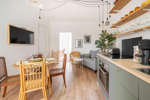 Dapur atau dapur kecil di Temps Terrasse