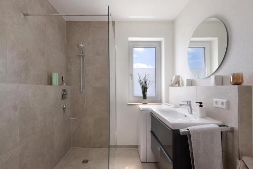 Ένα μπάνιο στο am Rande des Biosphärengebiets