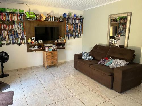 Posezení v ubytování Casa Girassol