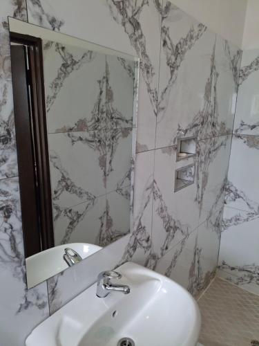 Koupelna v ubytování Mbuya Express Inn