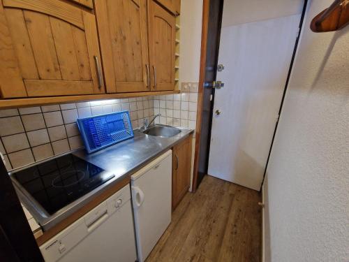 Studio lumineux 4 pers, accès direct pistes, balcon sud