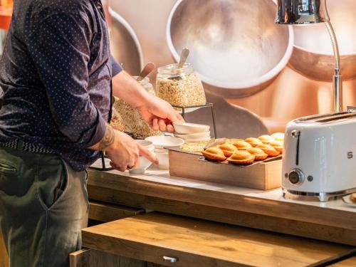 Comida en el hotel o alrededores