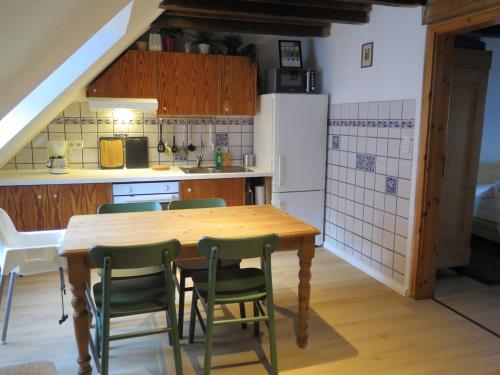 Η κουζίνα ή μικρή κουζίνα στο 'Emma' die charmante Wohnung - gemütlich & zentral