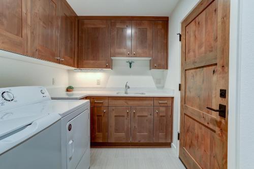 Kuchyň nebo kuchyňský kout v ubytování Outback