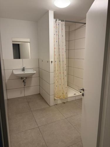 Un baño de Monteurzimmer Seestraße Reichenbach an der Fils