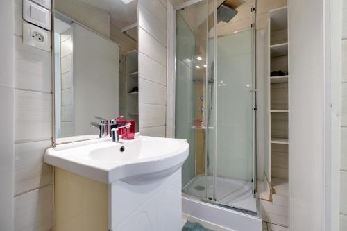 Et badeværelse på Studio Bastide