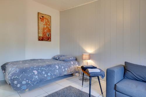 Et opholdsområde på Studio Bastide