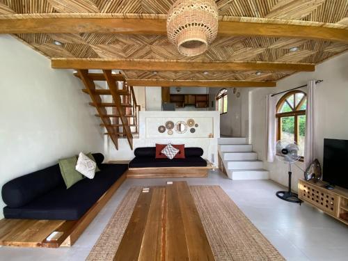 Istumisnurk majutusasutuses Native Villa with Pool at Kalumo Lodge