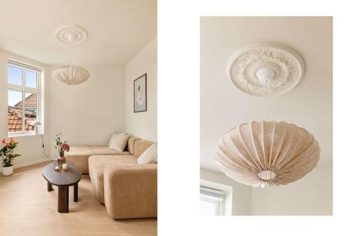 Χώρος καθιστικού στο Modern 1BR in heart of old town