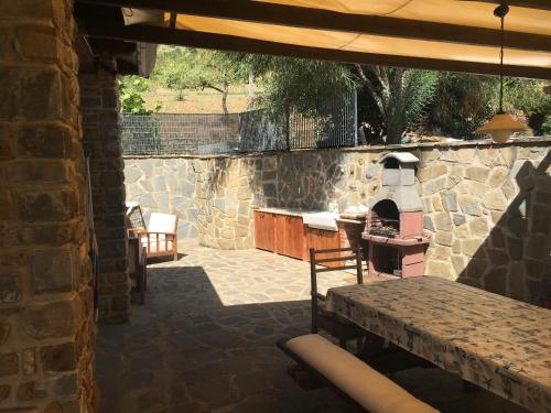 Patio nebo venkovní prostory v ubytování Villa Edda residenza con piscina