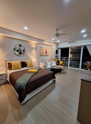 Voodi või voodid majutusasutuse Jomtien Plaza Condotel toas