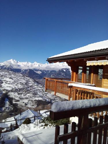 Chalet Les Brantes, refuge atypique a Veysonnaz