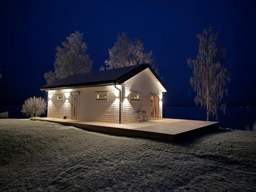 Το κτήριο όπου στεγάζεται  η παραθεριστική κατοικία