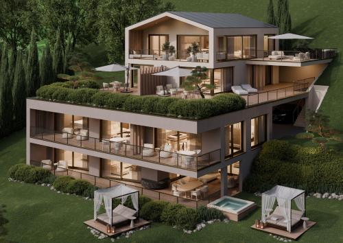 Budova, kde se apartmán nachází