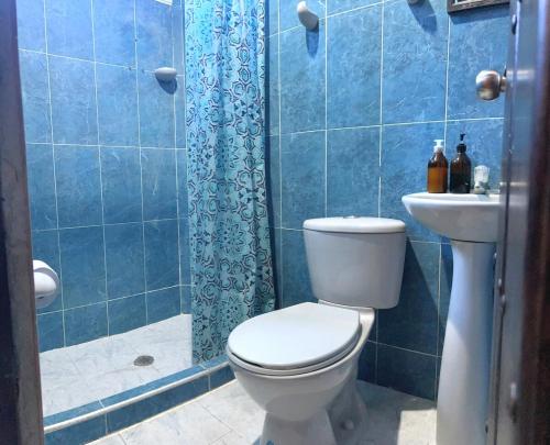 Ένα μπάνιο στο Casa Privada Centro