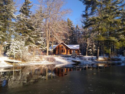Paisaje cerca de este chalet de montaña