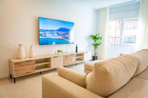 Cozy 4BR Apt • Sea views • Denia Port • WIFI • A/C