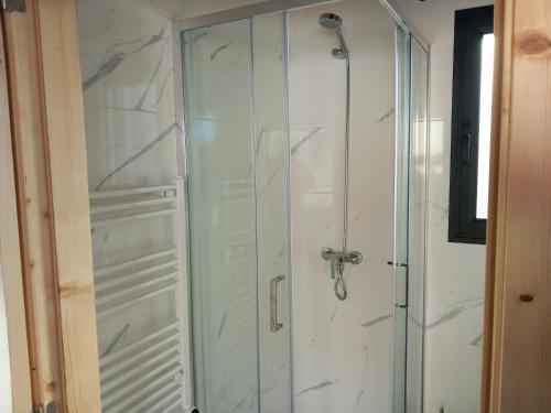 Koupelna v ubytování Studio Zambujinha