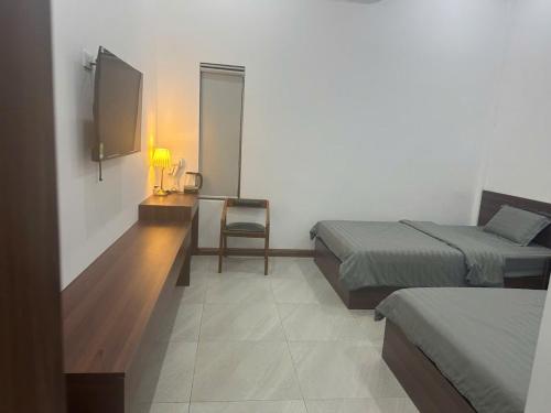 TV/trung tâm giải trí tại Khách sạn grace hotel dakmil