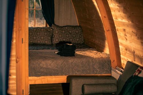 Istumisnurk majutusasutuses Green Oak Nature Retreat